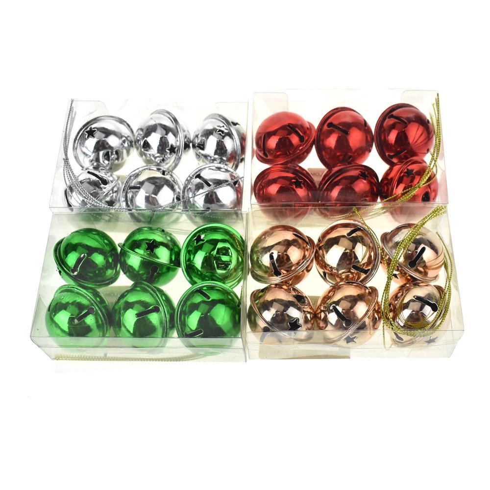 Mini Metal Jingle Bells, Gold, 3/8-Inch, 60-Piece