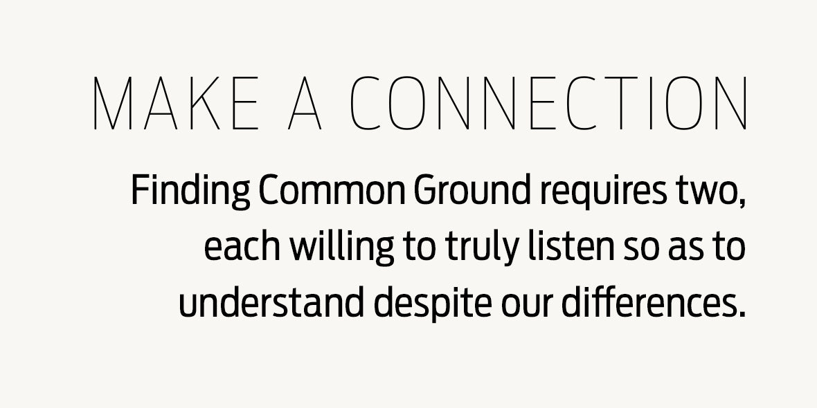 Common Ground Bags | Inspire Empathy and Conversation | #ProgressLooksLike