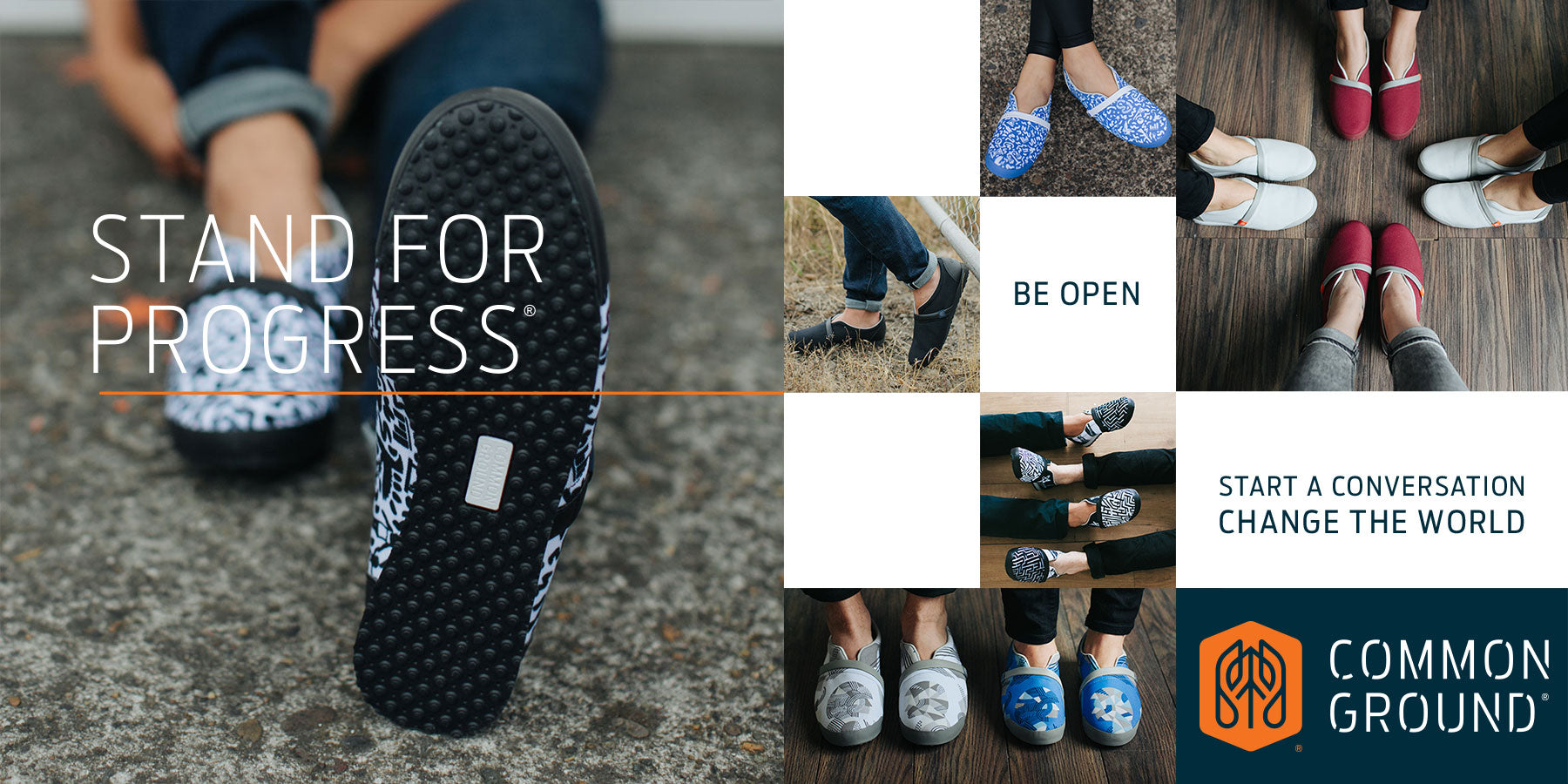 Common Ground Footwear | Portland Oregon USA | Stand For Progress