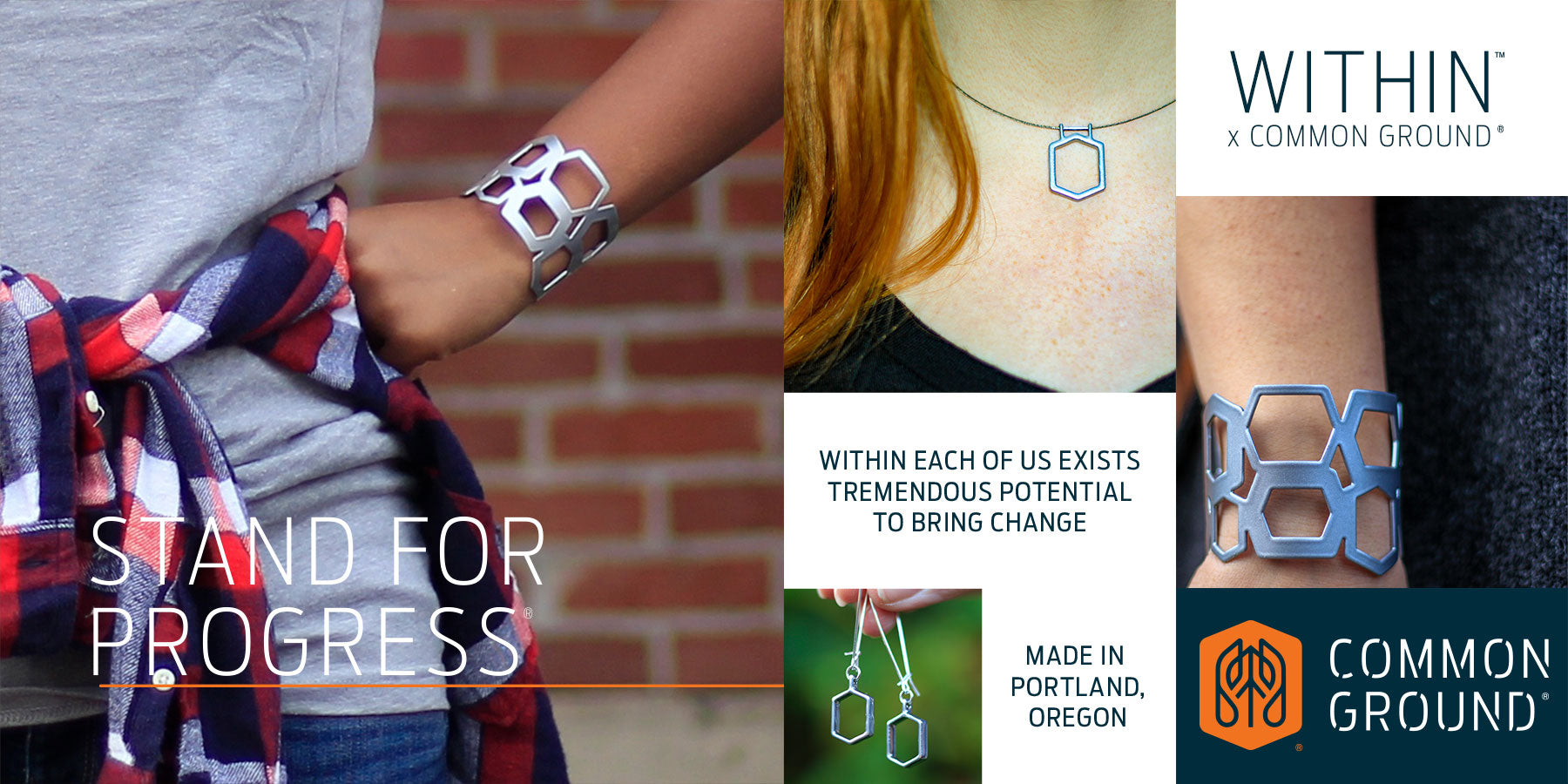 Common Ground Jewelry | Portland Oregon USA | Stand For Progress