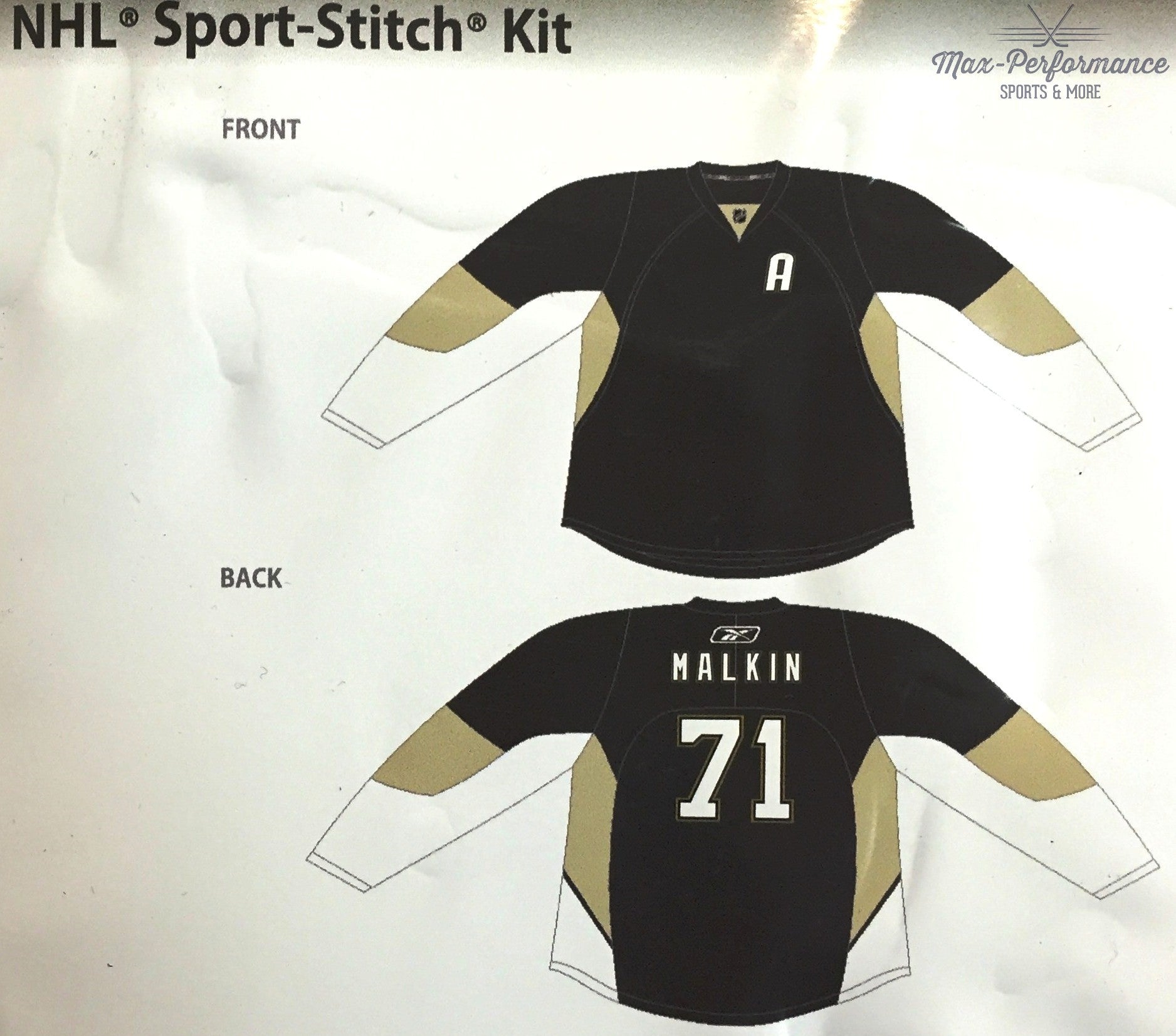 hockey jersey customization kit