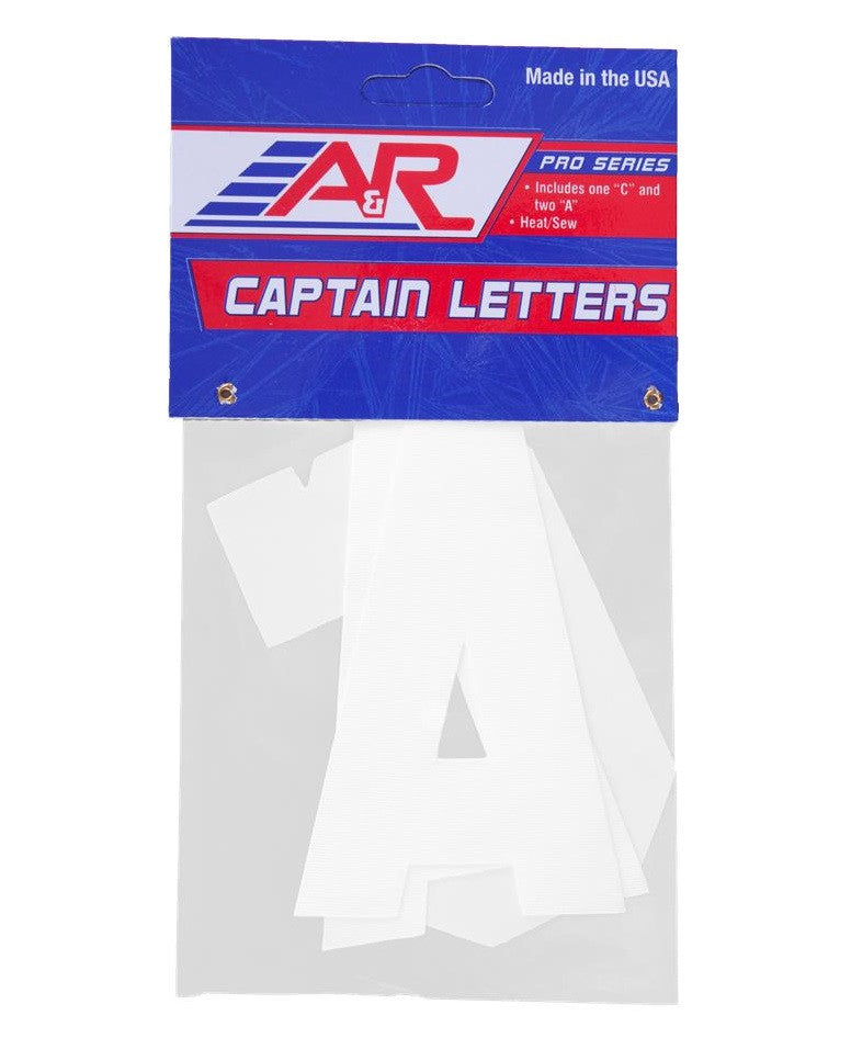 captain letters for hockey jerseys
