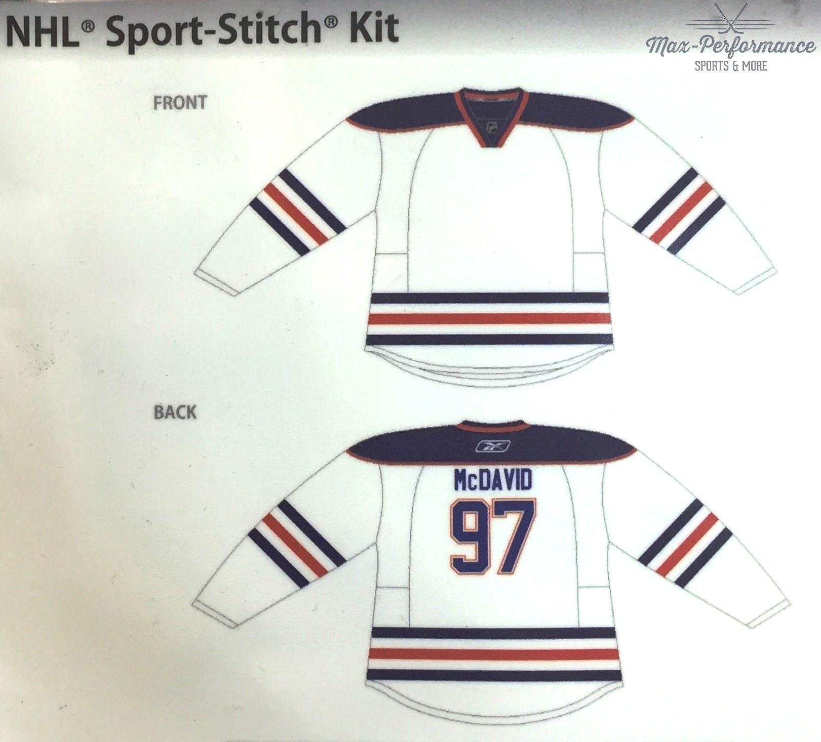 hockey jersey customization kit