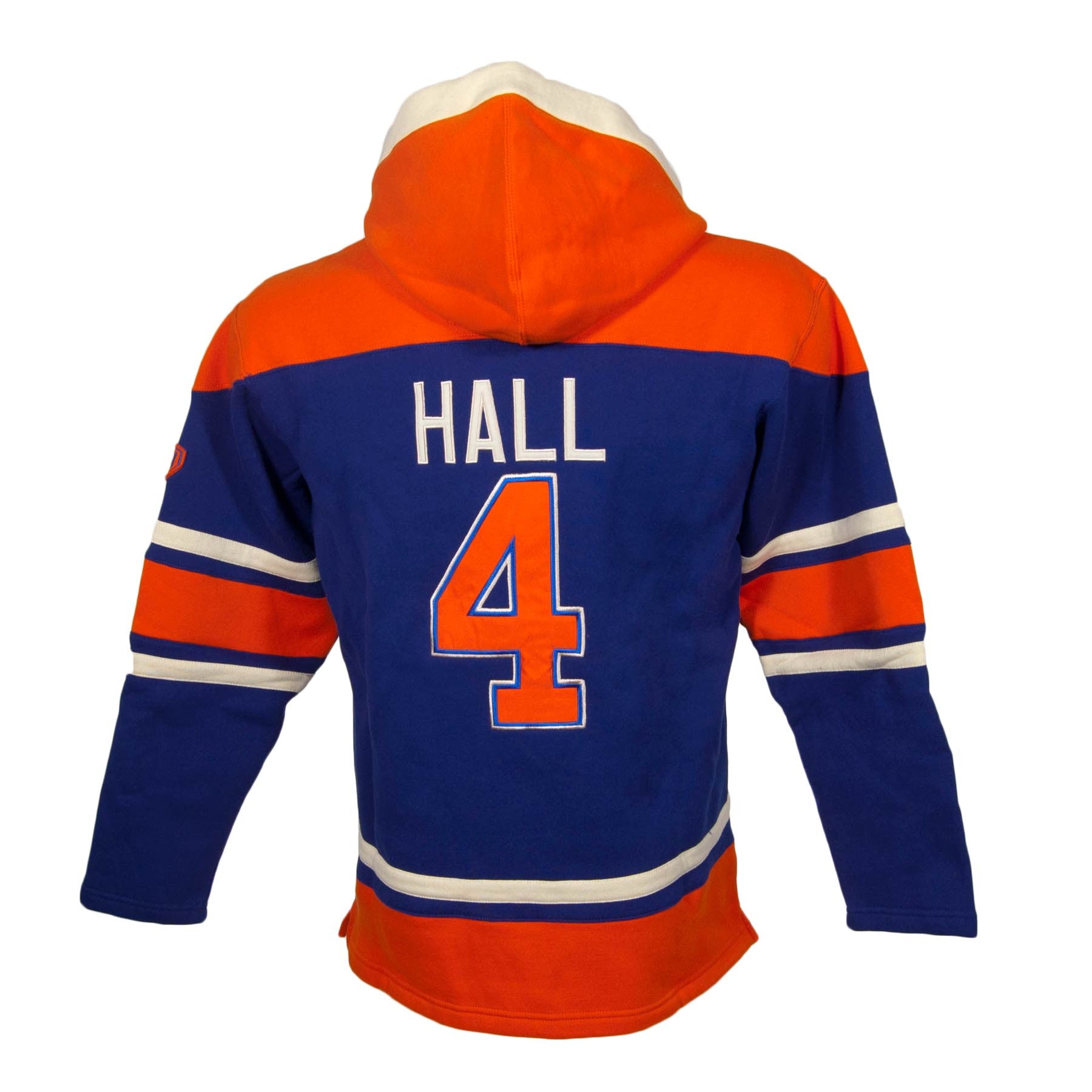 hoodie under hockey jersey