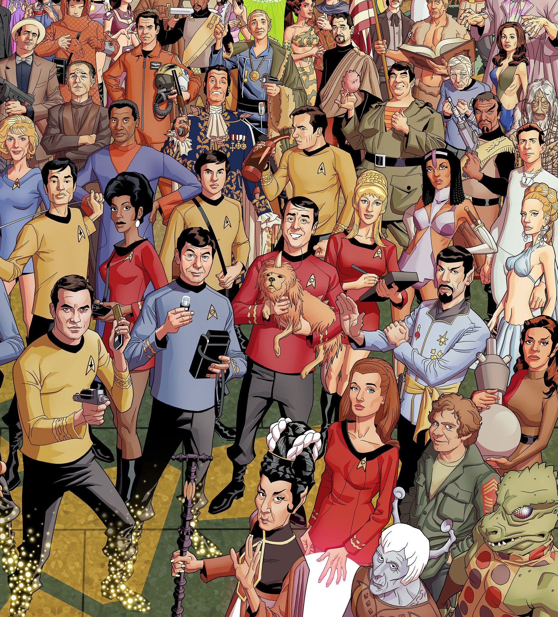 Star Trek The Original Series 50th Anniversary Poster – dustyabell