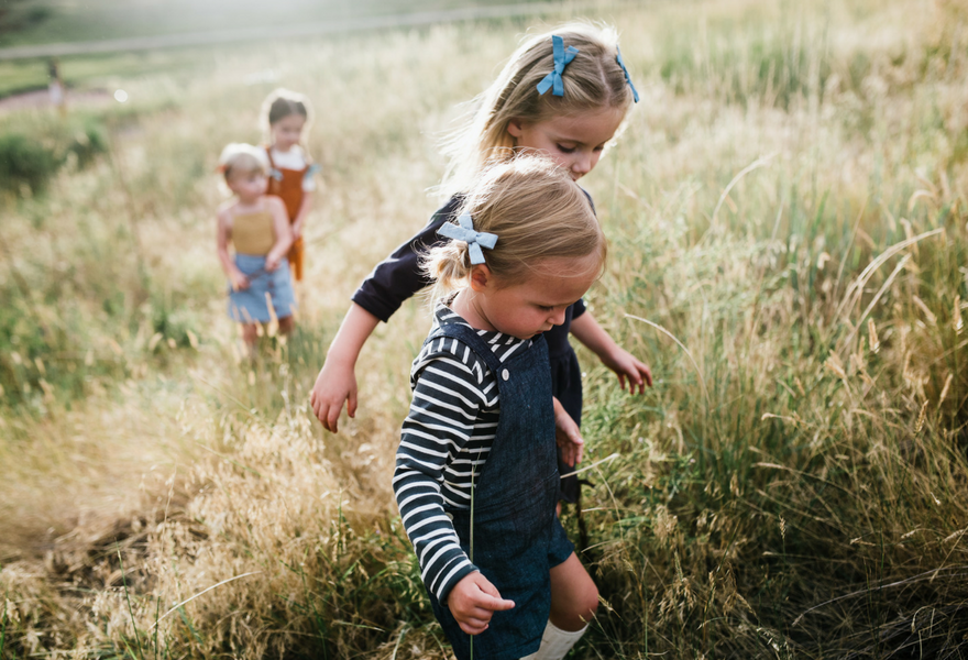 Free Babes Handmade Fall Collection // Handmade bows for little girls who love adventure.