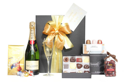 Celebrate with Champagne and Chocolates