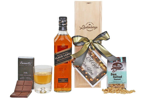 Black Label Whisky Gift Box