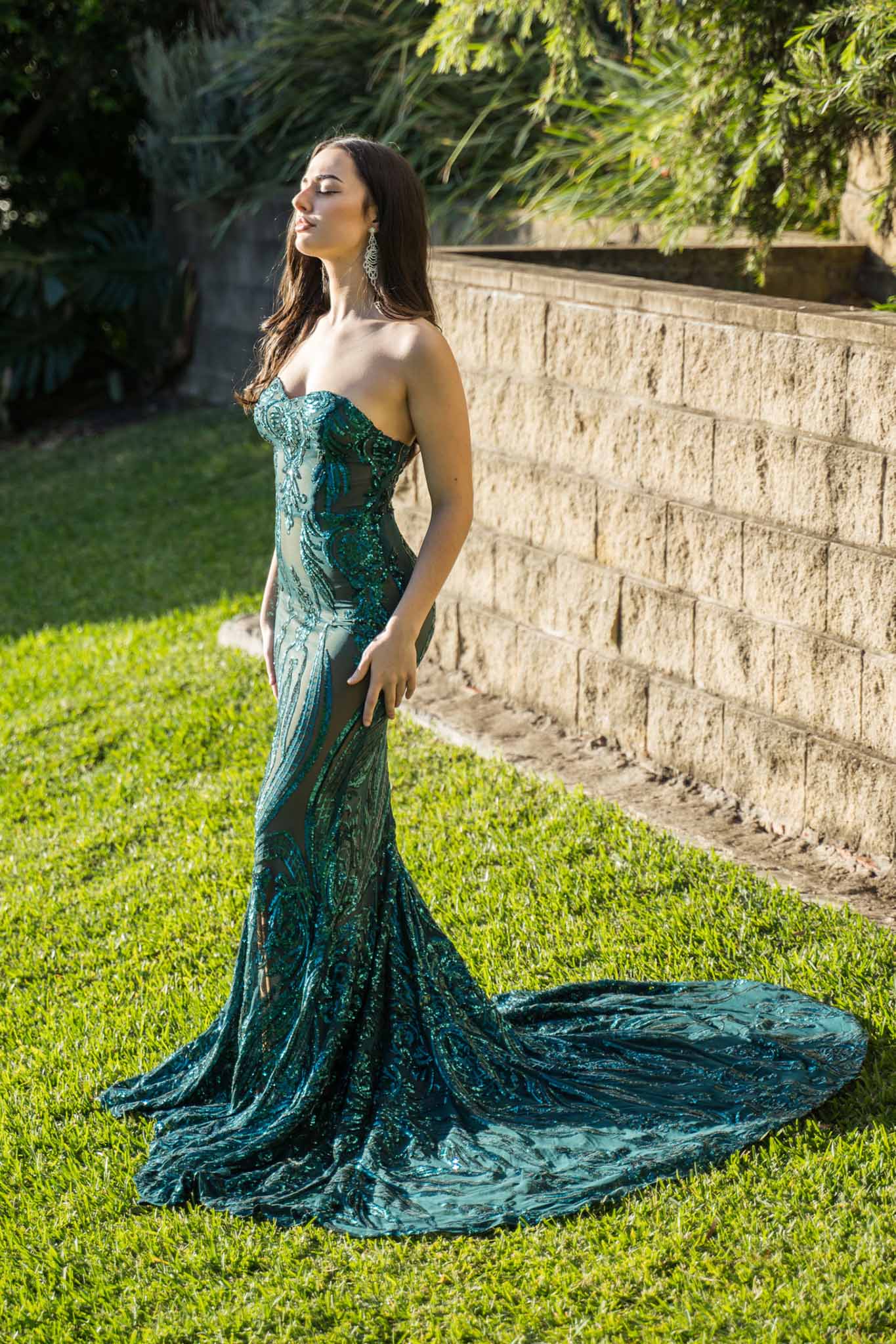 Gianna Gown Emeraldnude Noodz Boutique 