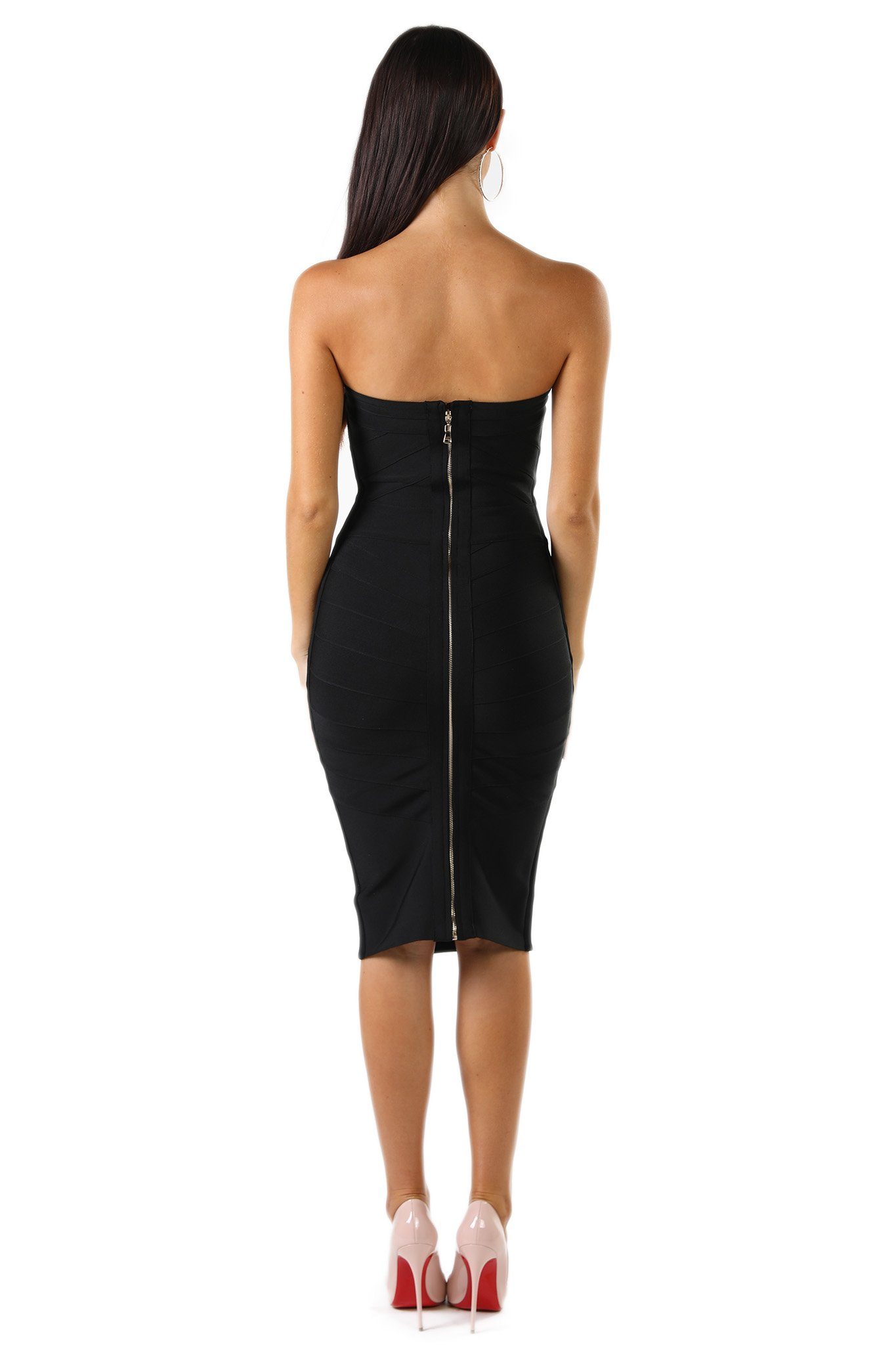 Jenna Dress Black Noodz Boutique 