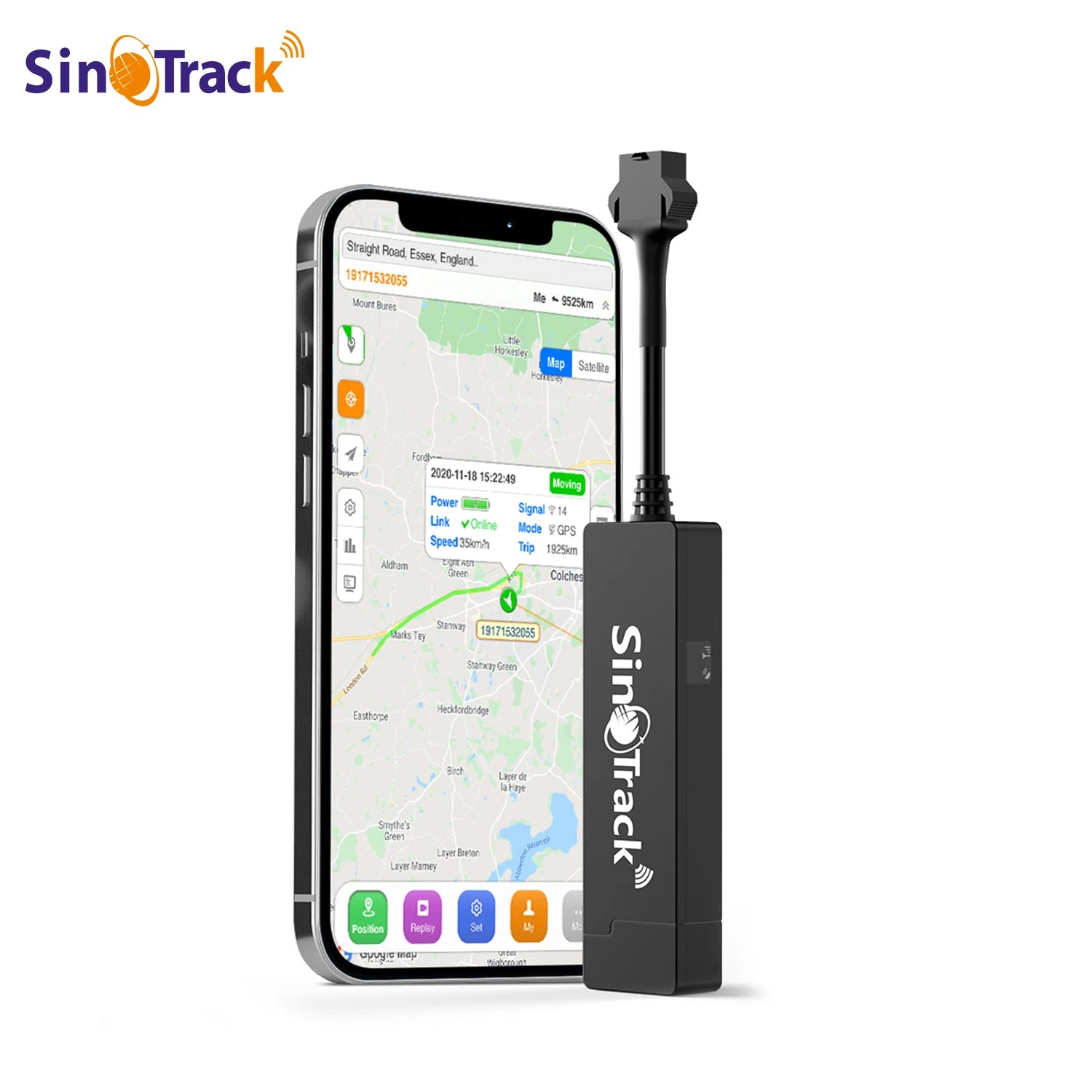 Tracker GPS SinoTrack ST901A RealTime - P12 Hub Europe