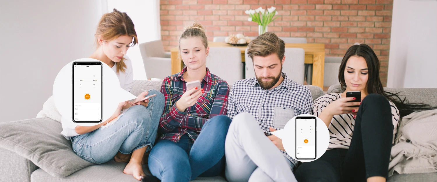 Smart Plug WiFi | 16A EU, Alexa, Google, App Control - P12 Hub Europe