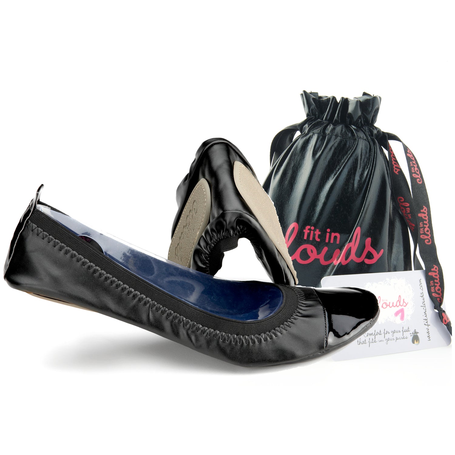 foldable purse shoes