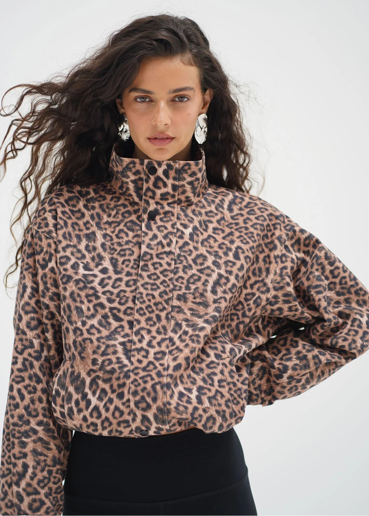 LNA Broadway Leopard Jacket - Leopard