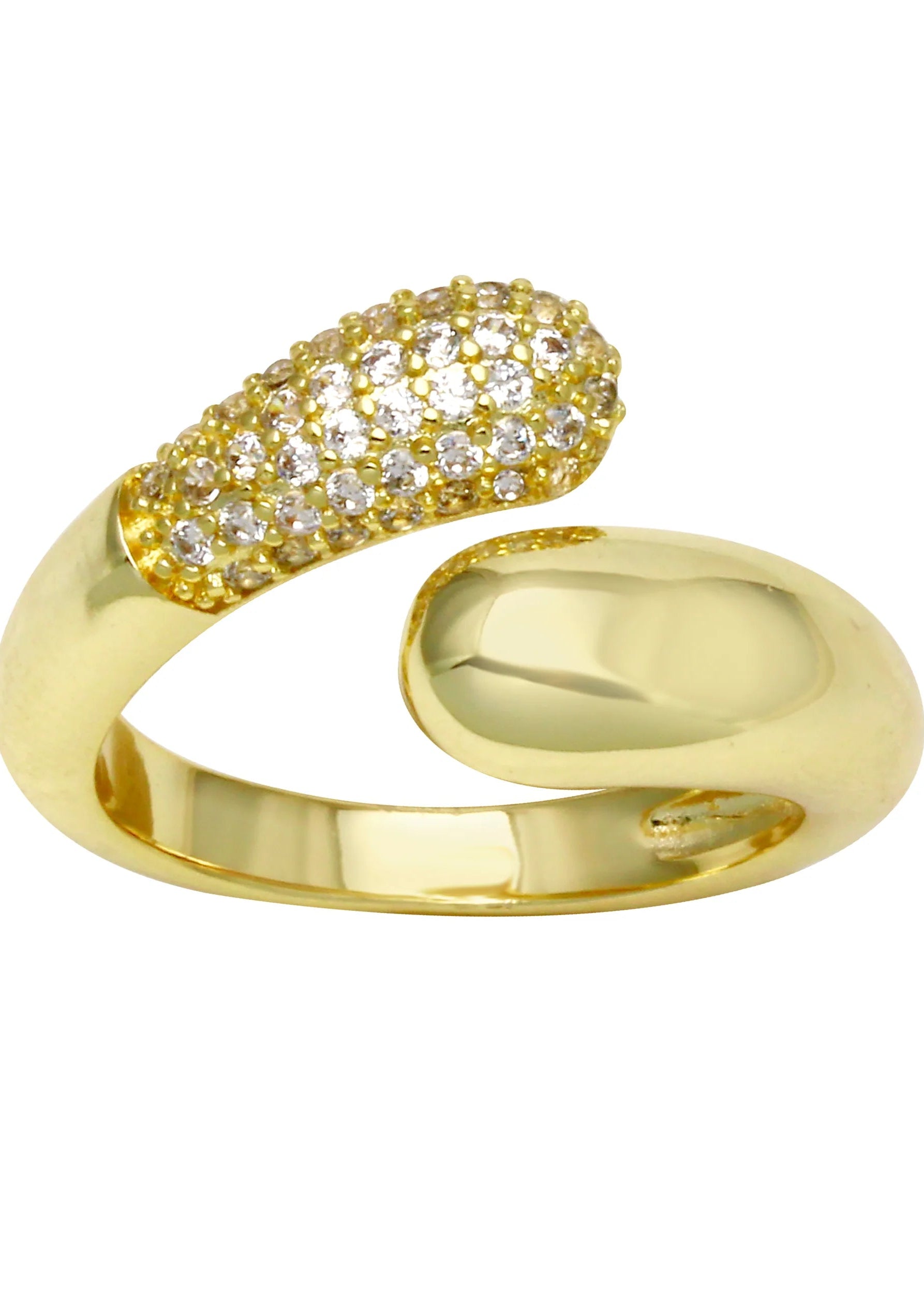 JTG Jewelry Puffy Wrap Ring