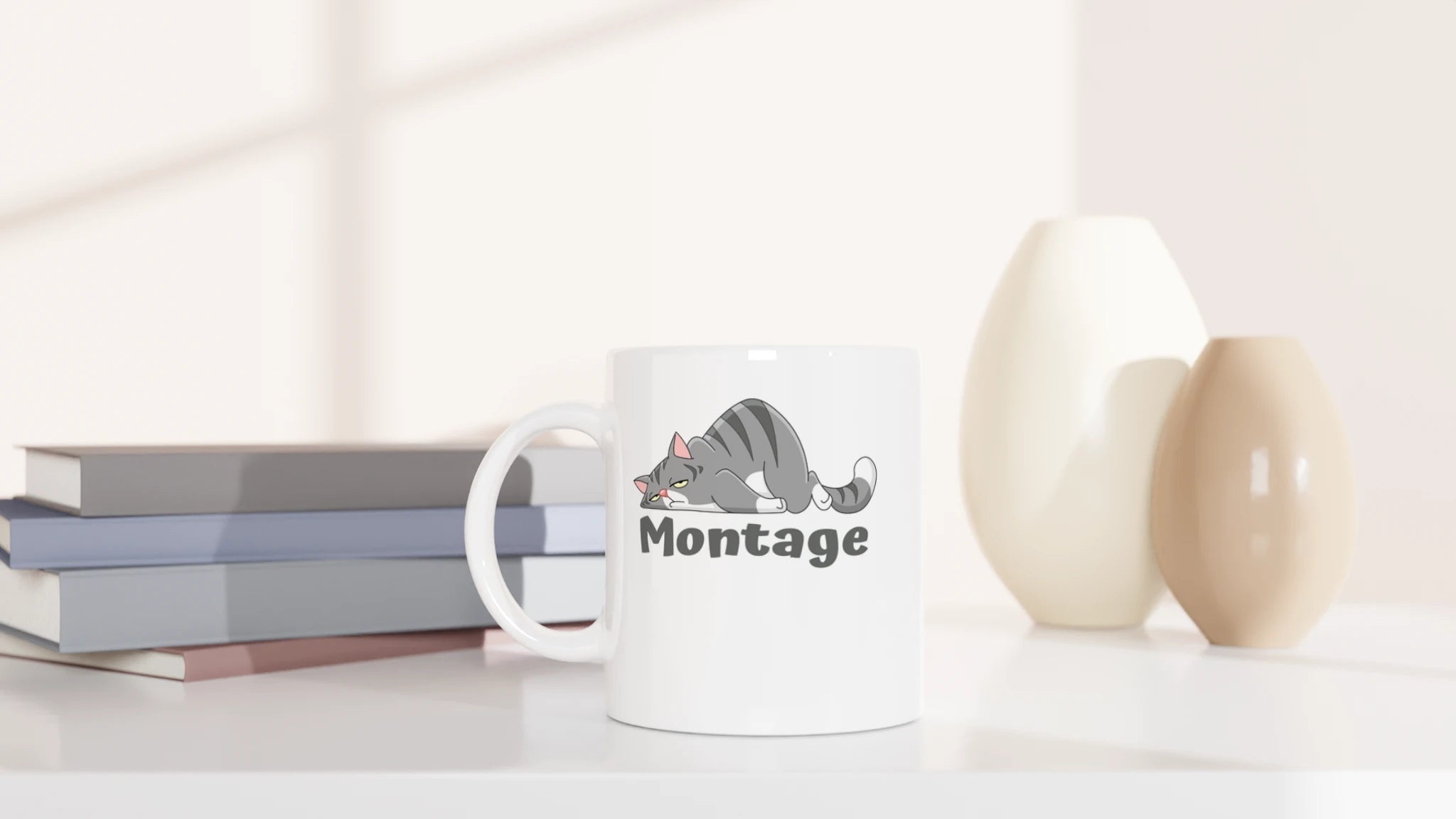 Tasse 325ml - Montage - Katze