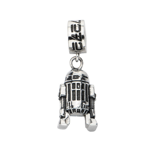 Star Wars: 3D R2D2 Dangle Charm Pendant 316 Stainless Steel - Trustmark ...