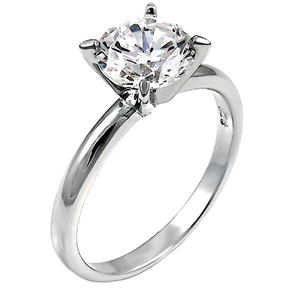 Cassandra: 2.0ct Russian Ice CZ Solitaire Bridal Engagement Band Ring ...