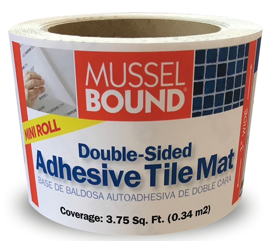 Ea - MusselBound Adhesive Tile Mat - double sided adhesive