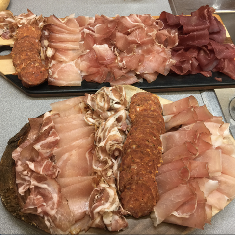 Charles B's charcuterie board