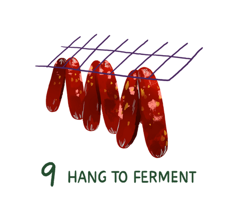 How to Make Dry Fermented Sausage - Step Nine