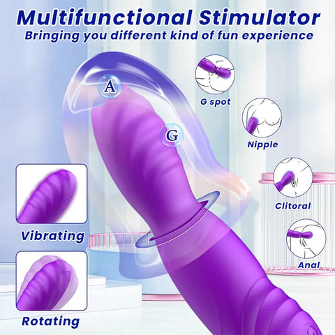 Wavy G-Spot Rotation Vibrator