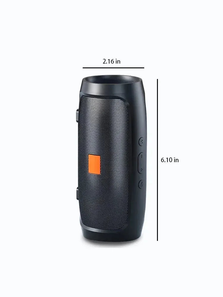 TF USB Bluetooth Speaker Dual Speaker Stereo Outdoor - Loja Manuel Coelho