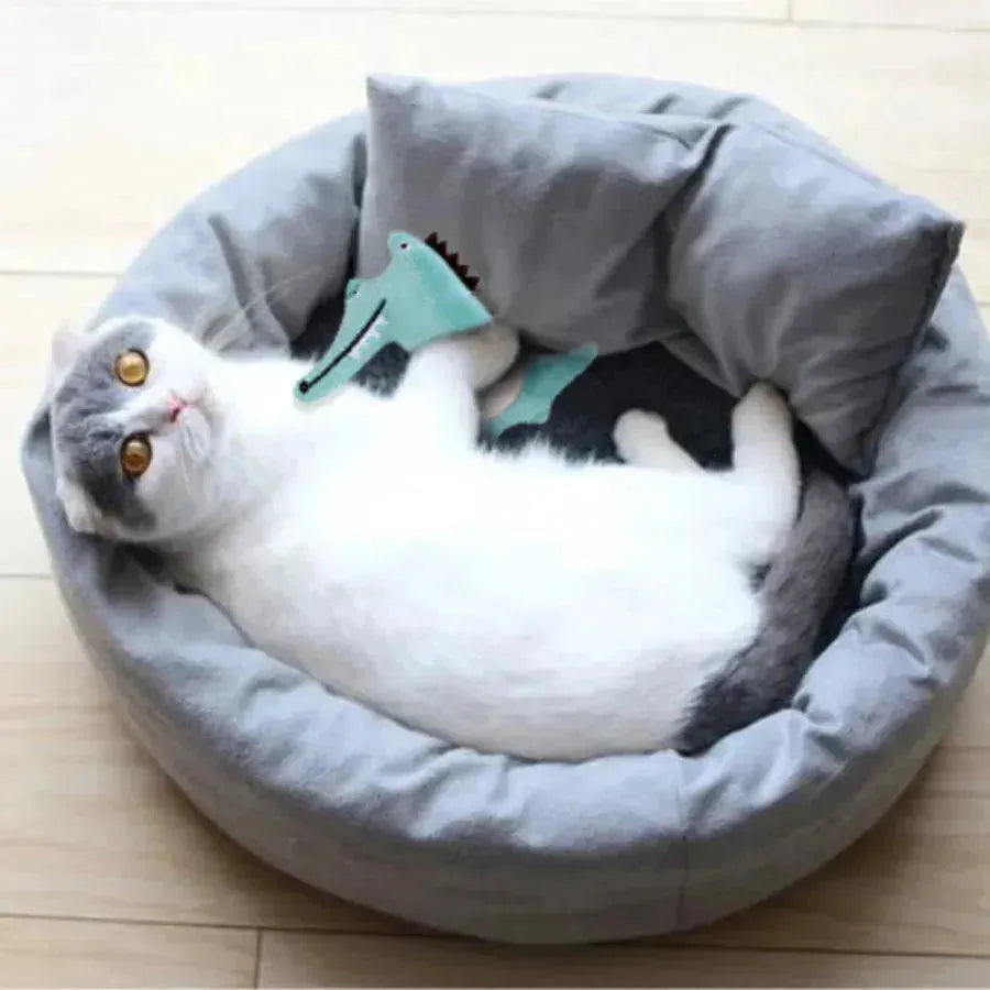 Pet Molar Bite toy Cartoon Stuffed Animal Cute Plush Cat Chew Toy - Loja Manuel Coelho