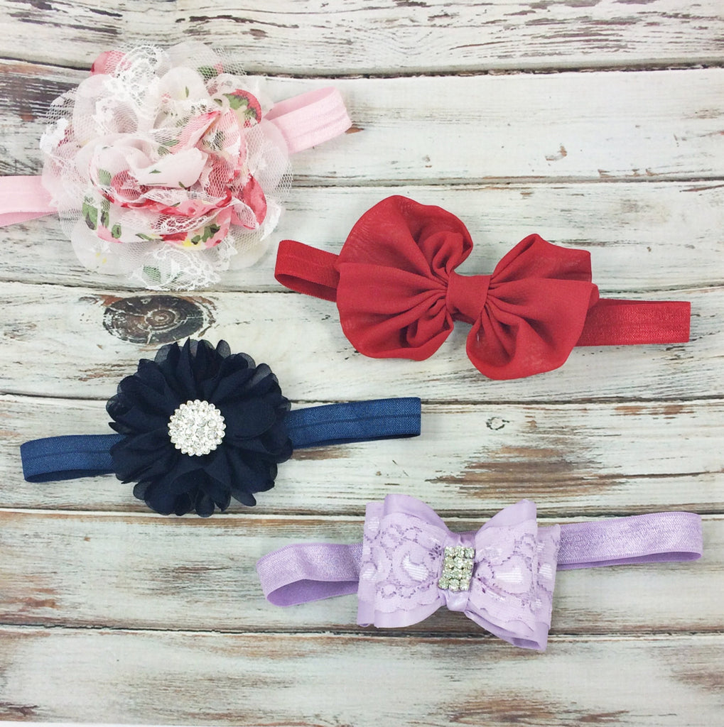 Baby Shower Headband Gift Set