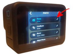 HERO10 Capture Settings Menu
