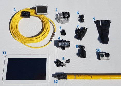 Underwater WiFi Pack Contents