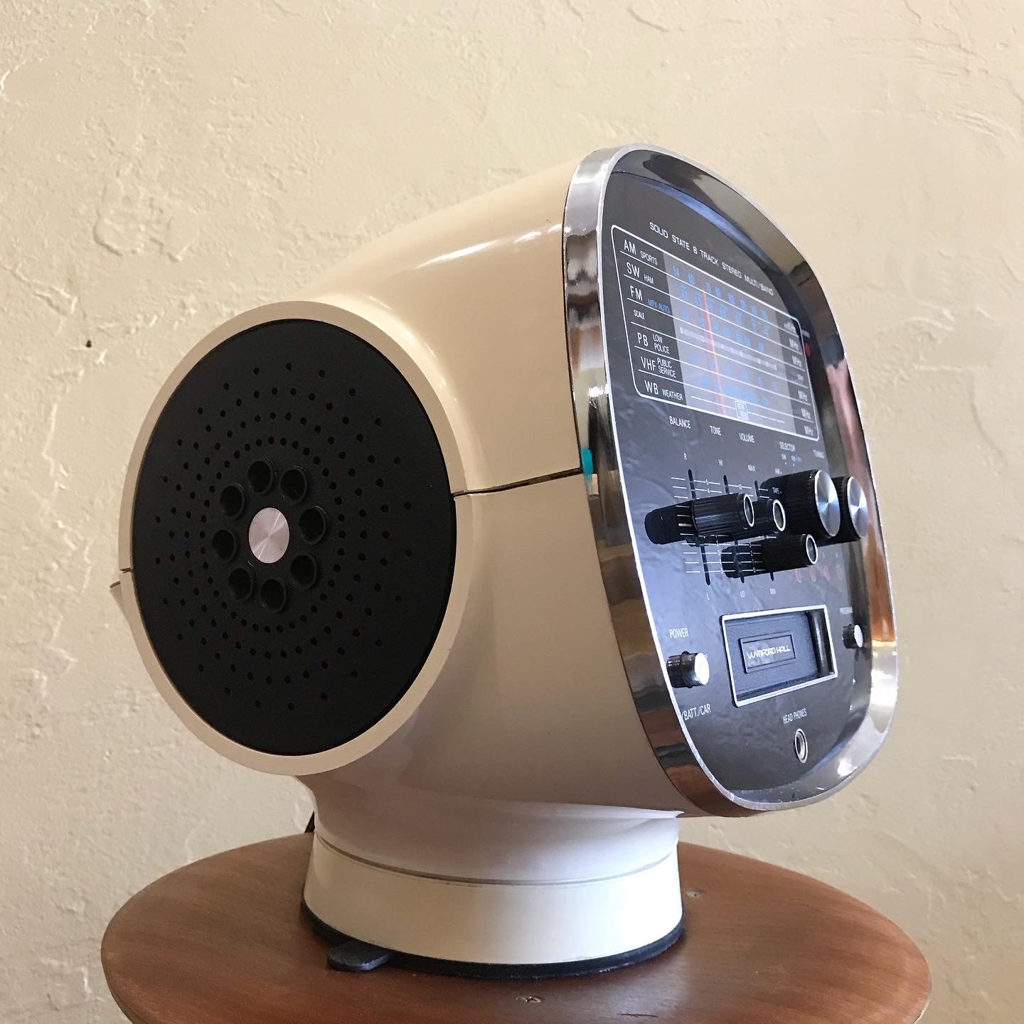 SOLD • Wynford Hall Space Age Radio — BEX Vintage