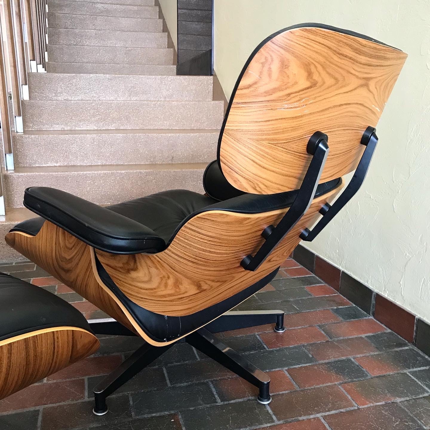 Sold • Authentic Eames Lounge Chair + Ottoman — BEX Vintage