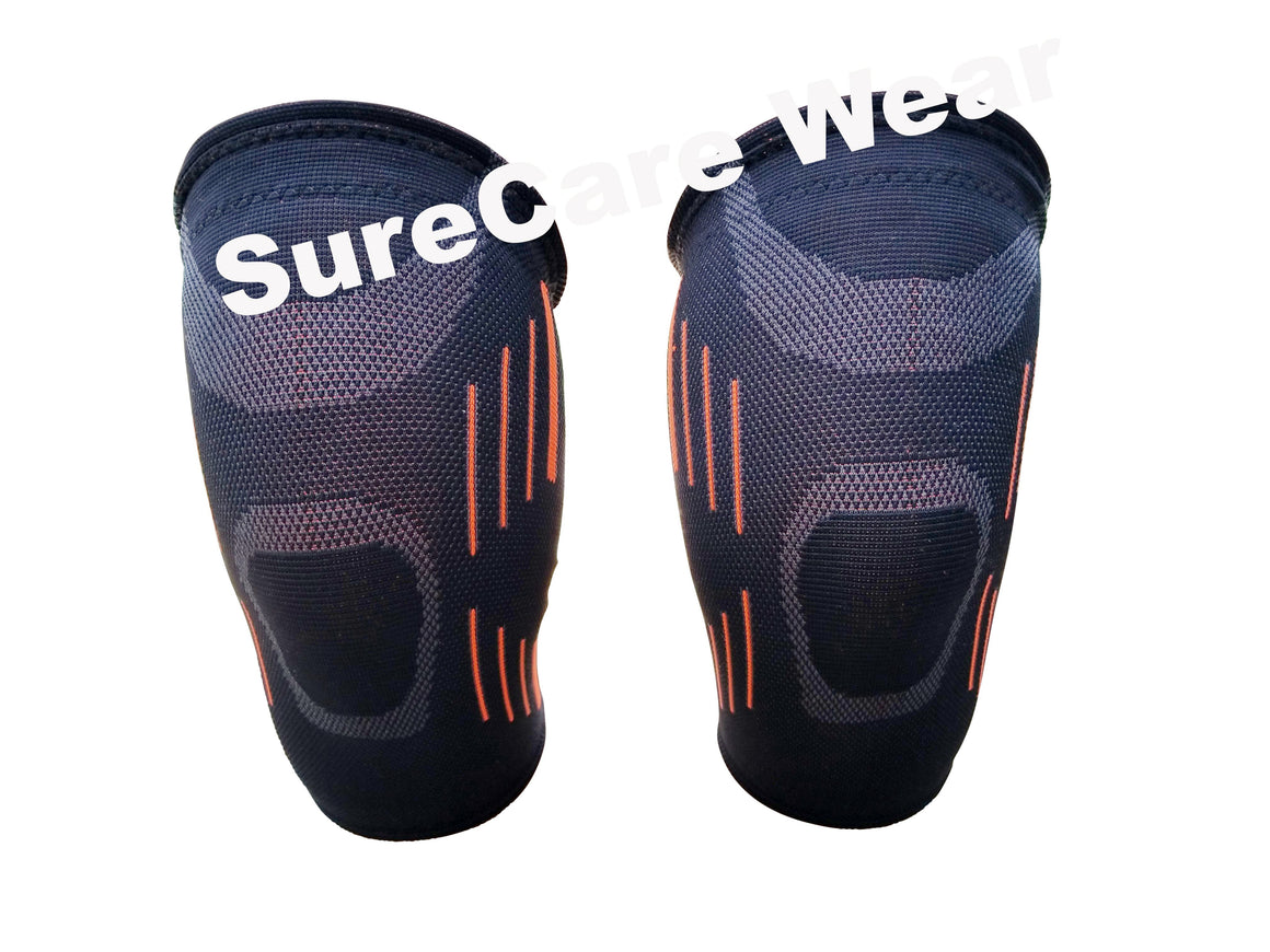 sleep with knee compression sleeve