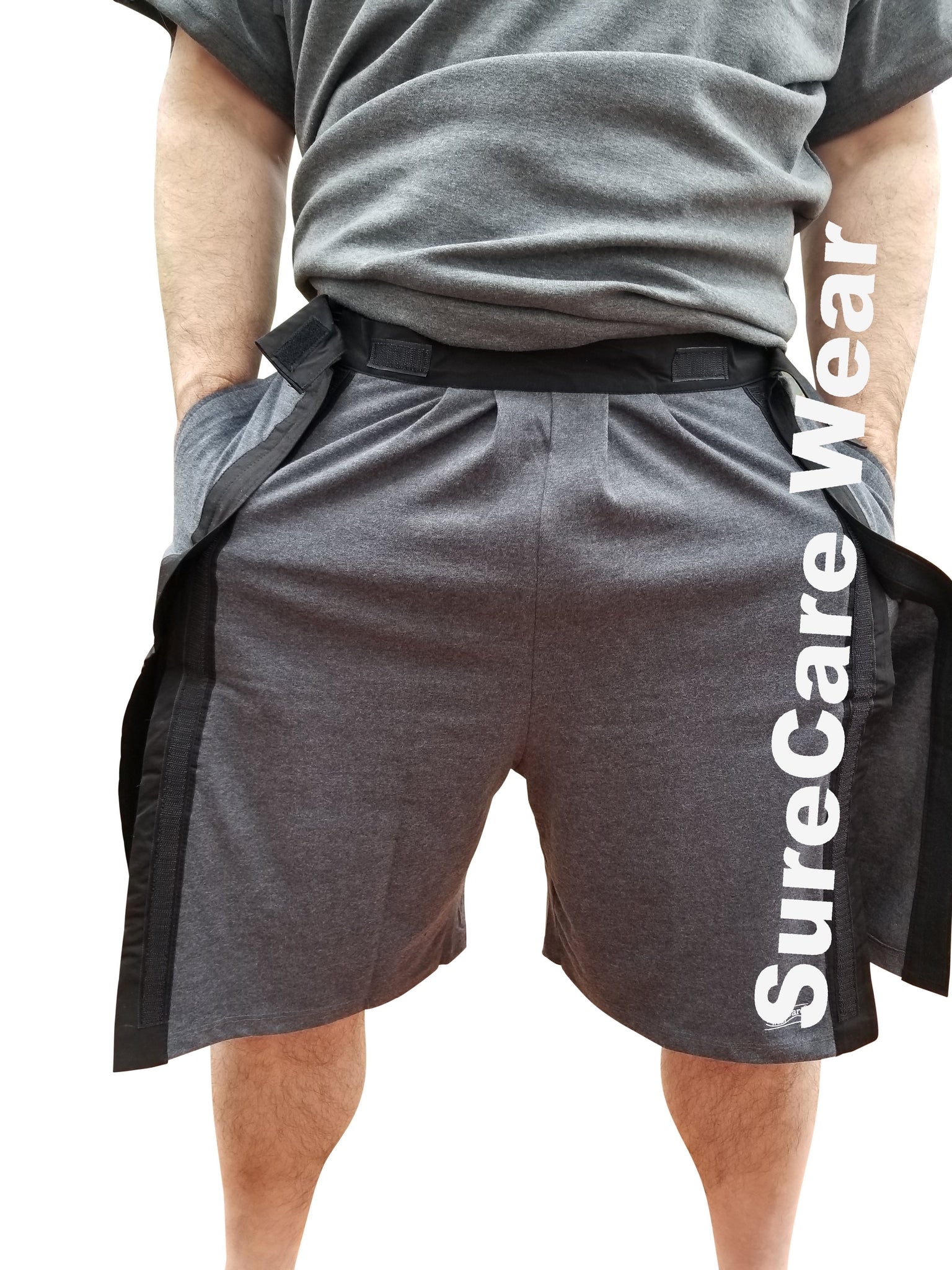 Surecare Wear Hip Knee Post Surgery Recovery Shorts With Both Sides Open - 