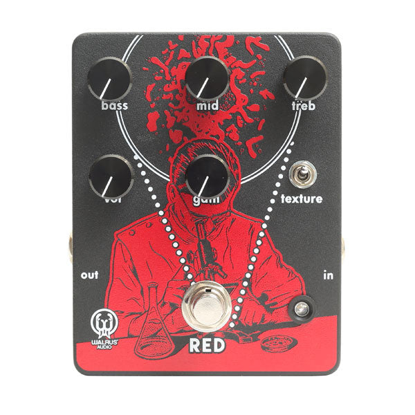 RED Nuevo pedal de Warlus AudioEffects RED_600x600_front