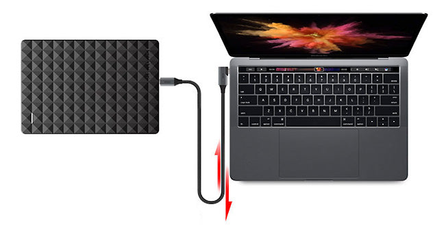 Ultra-fast USB-C 3.1 Gen 2 Data transmission