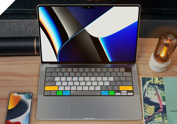 VerSkin MacOS Shortcut Guide Keyboard Protector