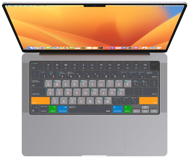 Ultra thin Apple MacOS Shortcut Keyboard Protector