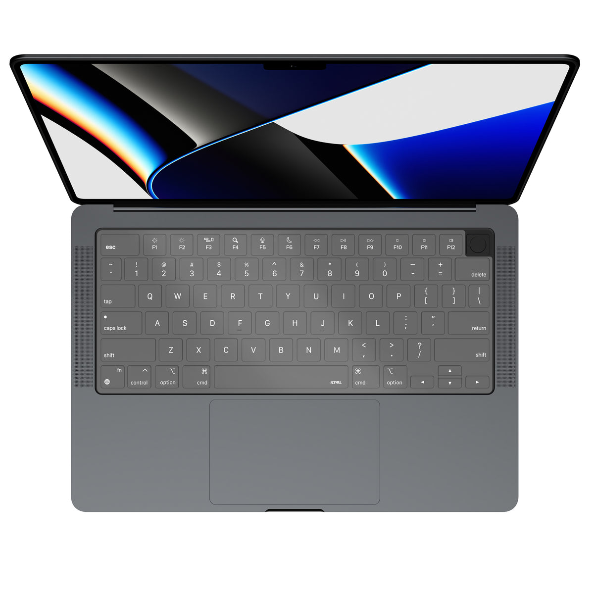 MacBook Pro 13 형 (M1 2020 모델) 용 FitSkin Clear 키보드 보호대