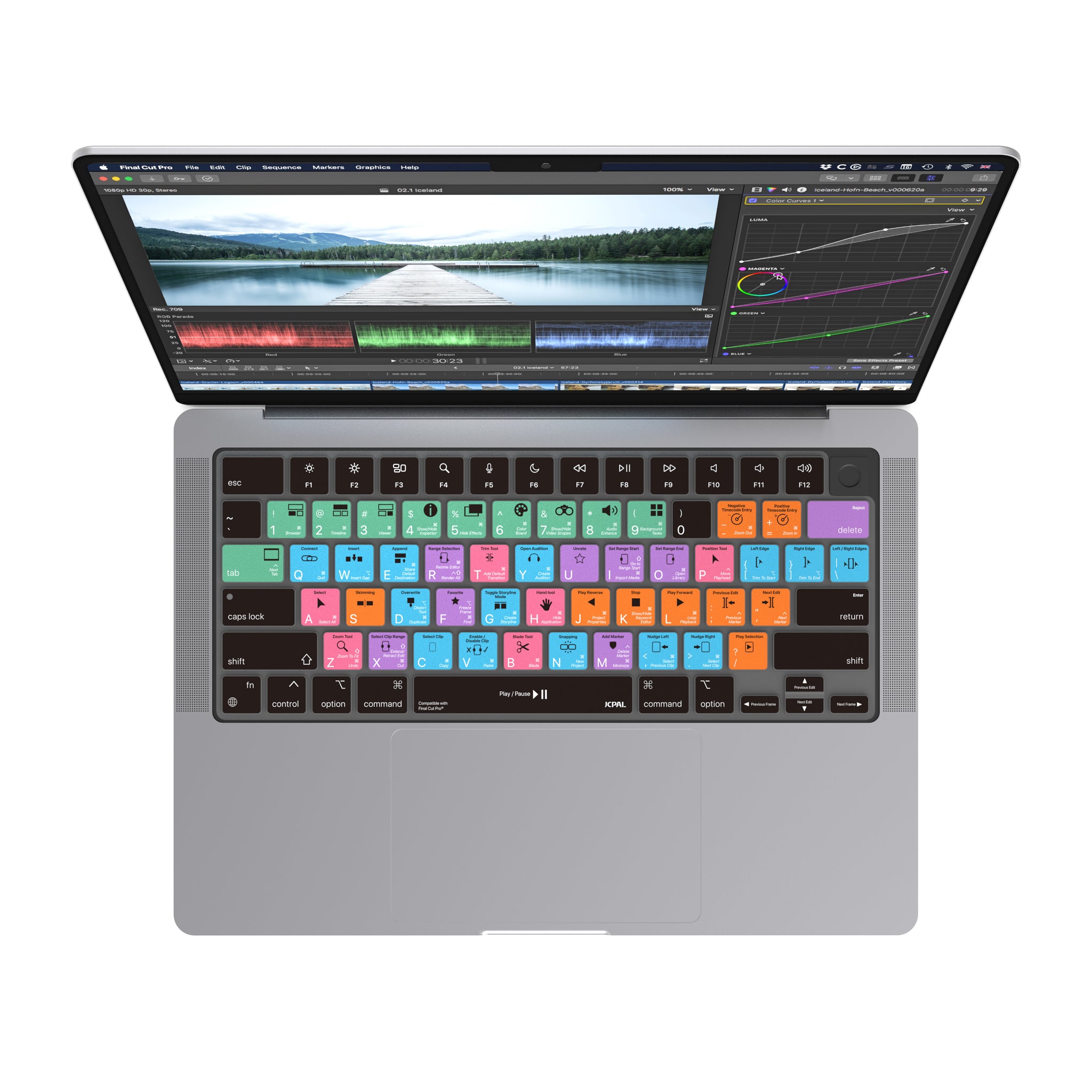 VerSkin Avid Pro Tools Shortcut Keyboard Protector