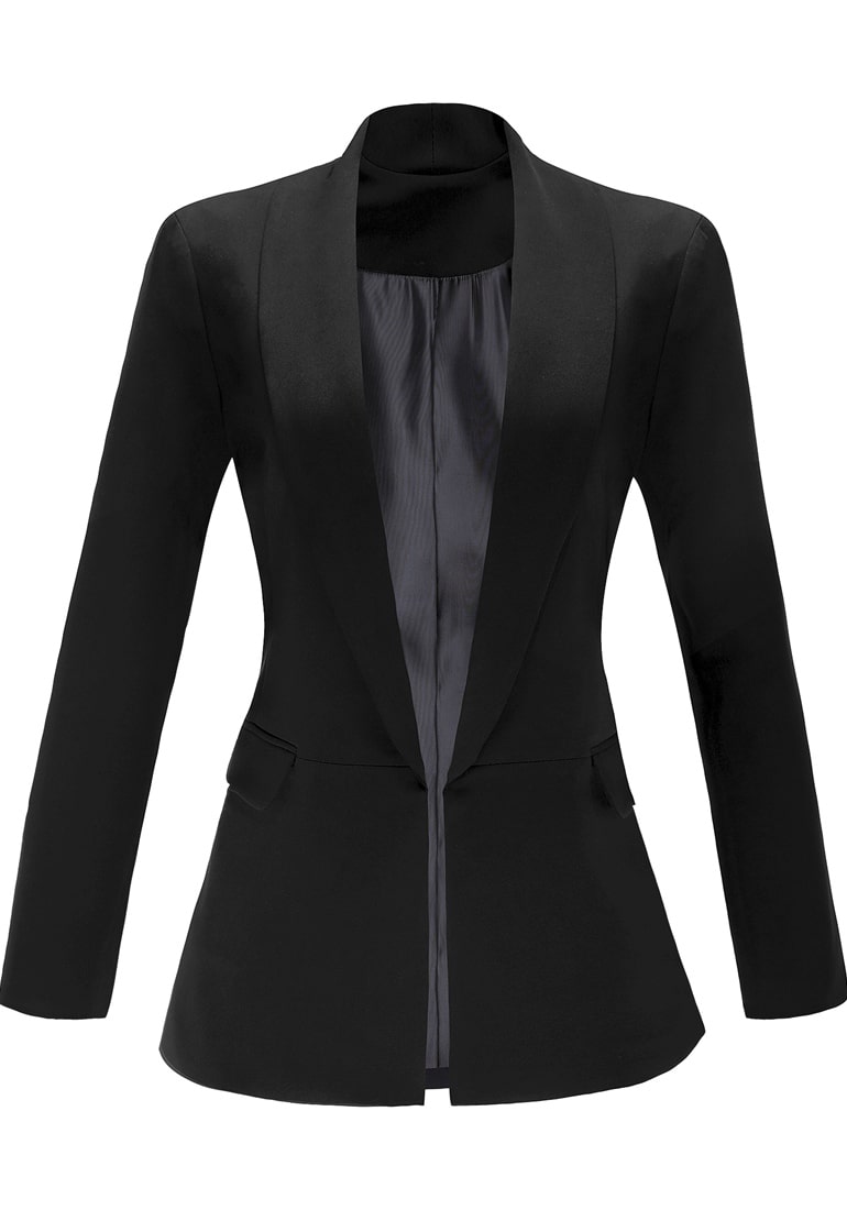 black jacket womens casual