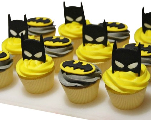 batman cupcake liners