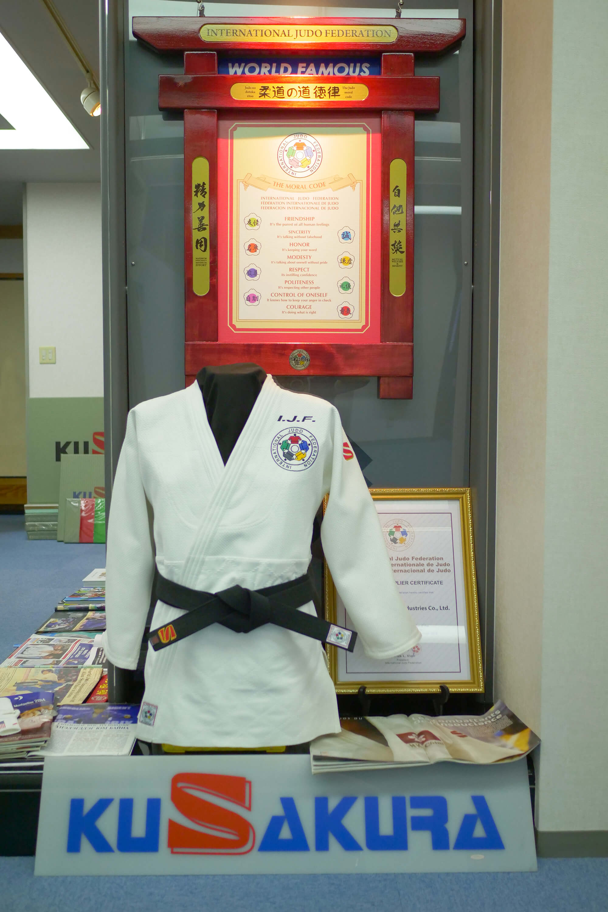 KuSakura offices' decoration with IJF certification