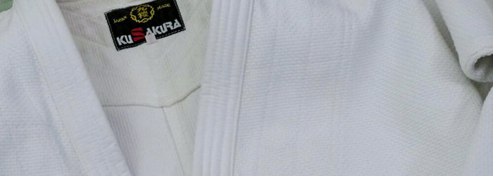 A well used KuSakura Judogi