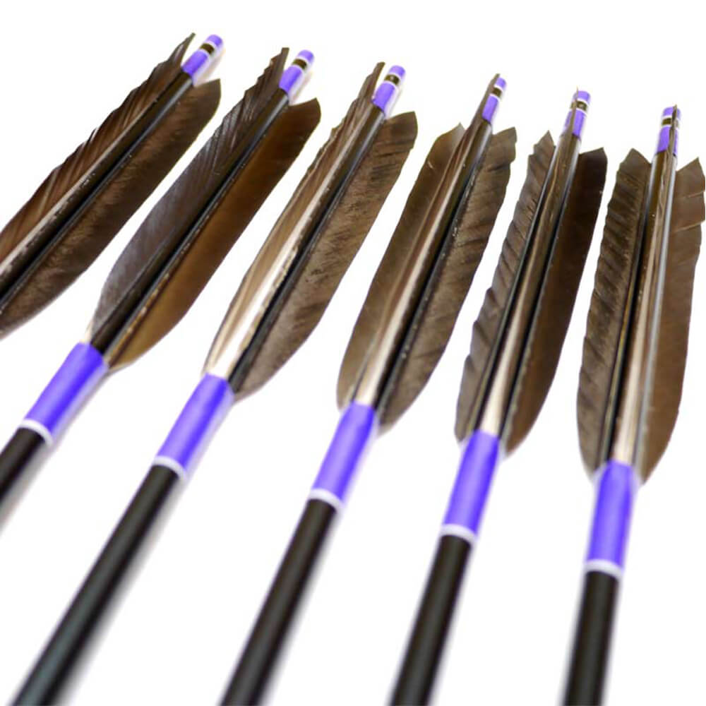 Custom Arrows Made From Turkey Feathers Kyudo 0310