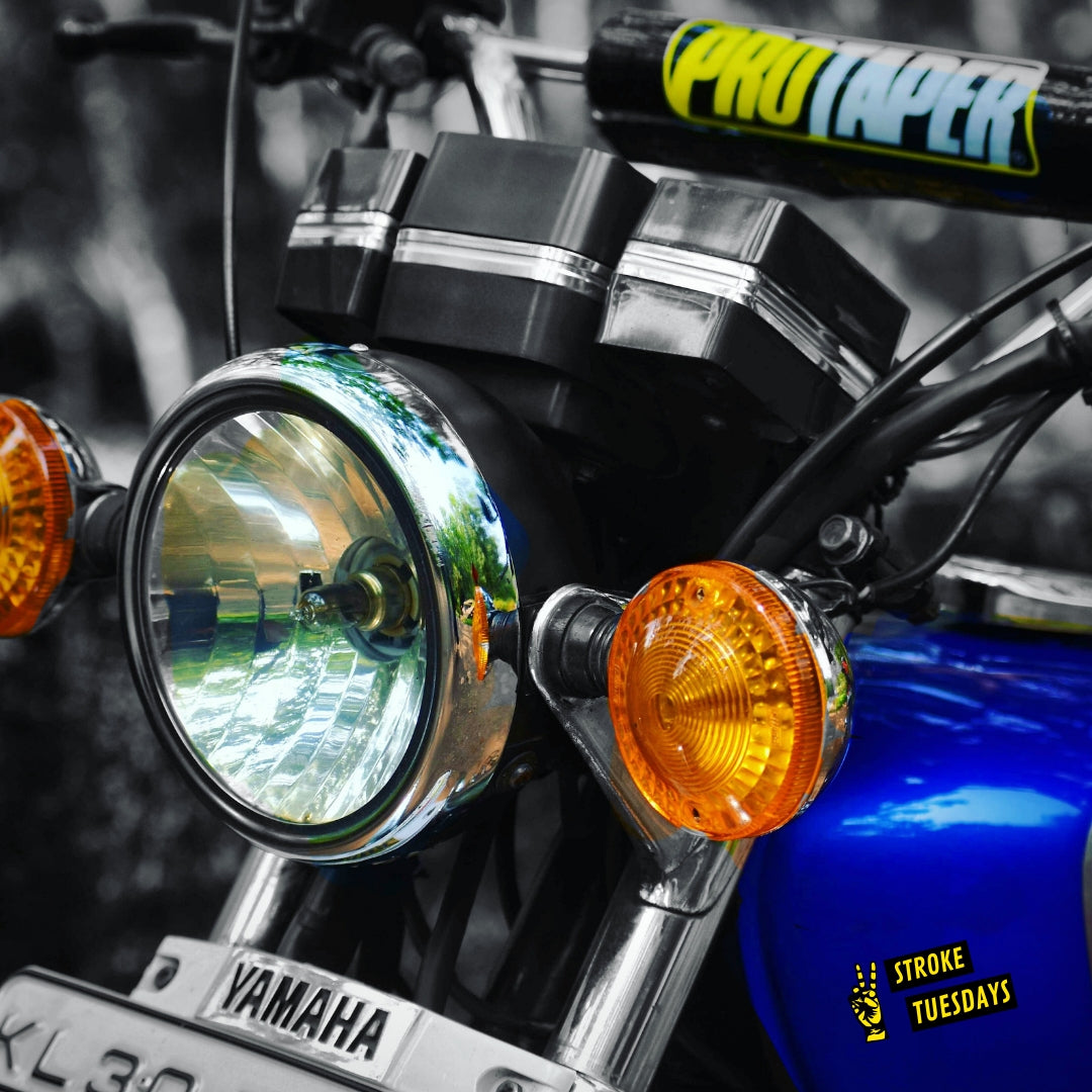 Colour Yamaha Rx100 Painting Model