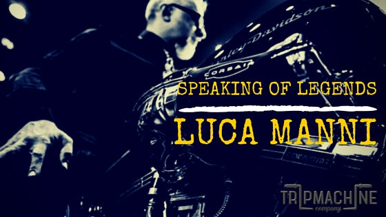 Speaking of Legends - Luca Manni and his machine - Harley Davidson  Tuscany Duece