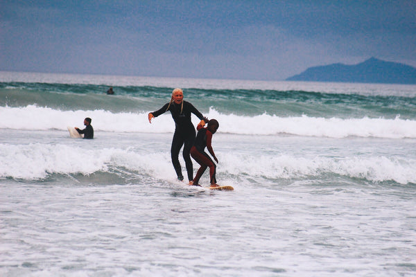 Anna Leerink surf instructor