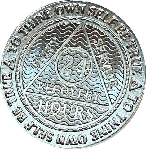 Recoverychip Silver AA Medallion